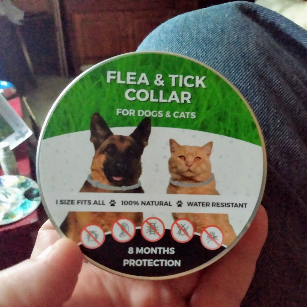 🐕All Natural Flea & Tick Collar 8 Month